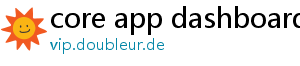 core app dashboard